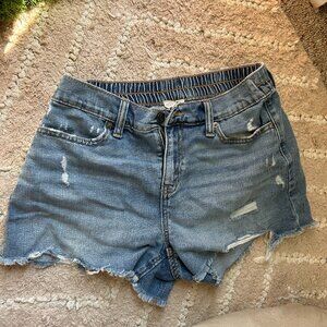 Aerie jean shorts size S
